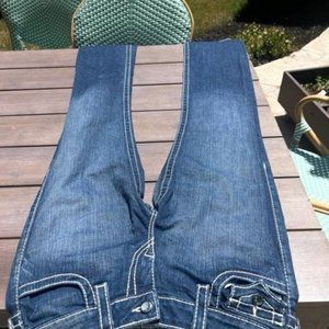 Rare True Religion World Tour - Section Billy Crystal Studded Jeans